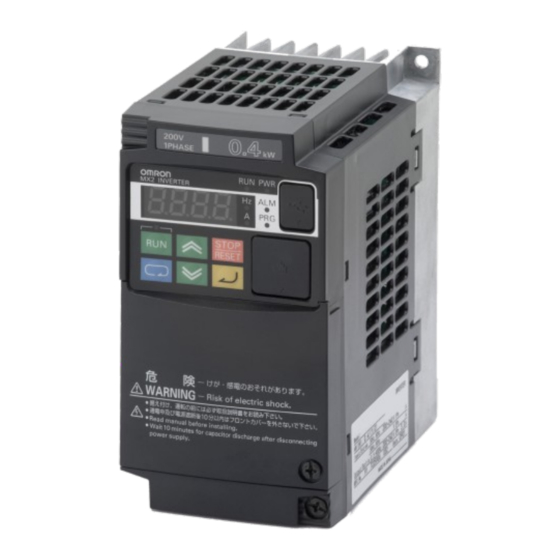 Omron MX2 Guía Aplicación
