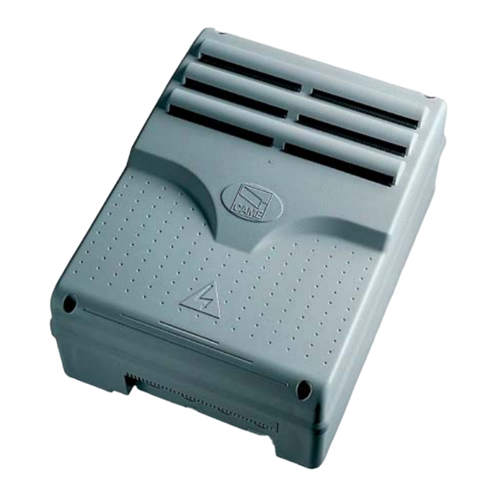 CAME ZL92 Manual De Instrucciones