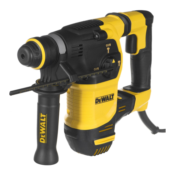 DeWalt D25333K Manual De Instrucciones