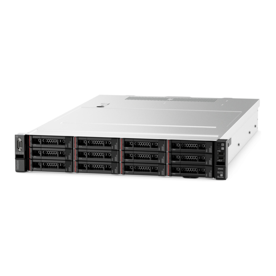 Lenovo ThinkSystem SR550 Manual De Mantenimiento