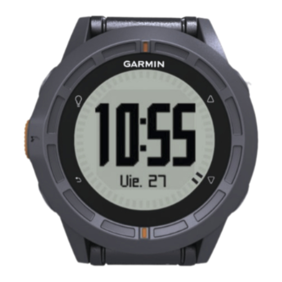 Garmin fenix Serie Guia De Inicio Rapido