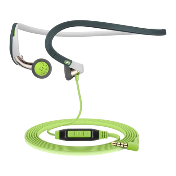 Sennheiser PMX 686G SPORT Guida Rapida