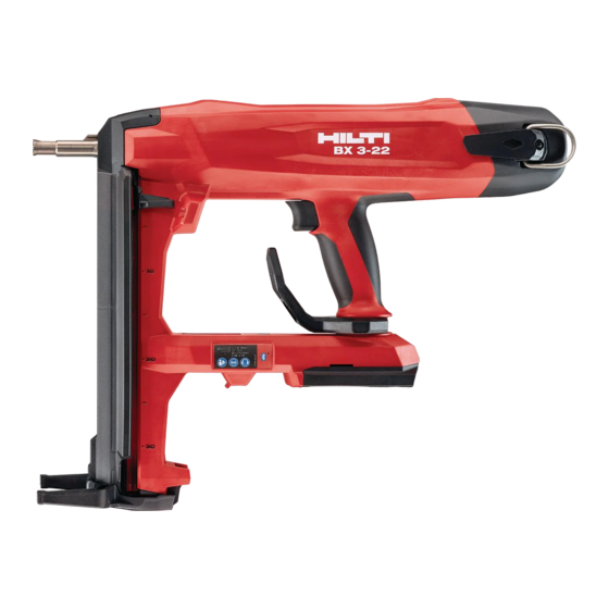 Hilti NURON BX 3-22 Manual De Instrucciones