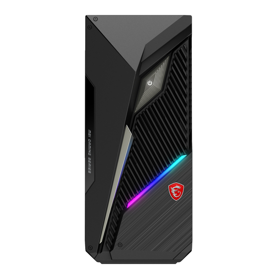 MSI MAG Infinite S Serie Guia Del Usuario