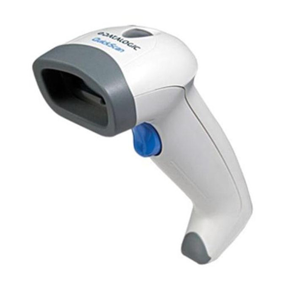 Datalogic QuickScan L Guía De Referencia Rápida