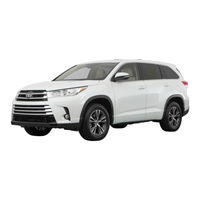 Toyota Highlander 2019 Manual De Instrucciones