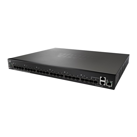 Cisco 10G Serie Manuales