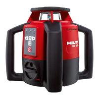 Hilti PRI 36 Manual De Instrucciones