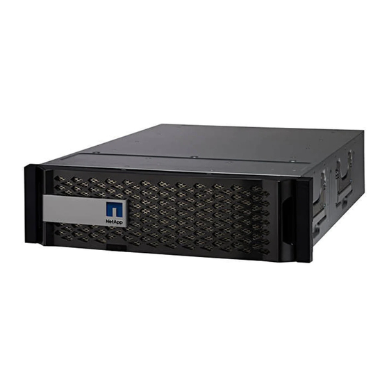 NetApp FAS500f Manual Del Usuario