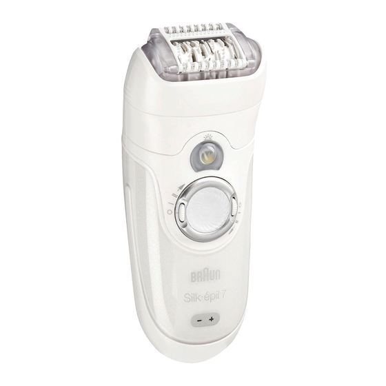 Braun Silk Epil 7 Manual Del Usuario