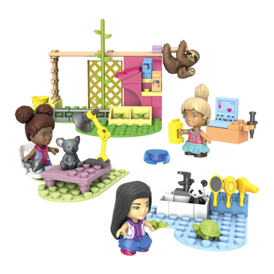 Mattel MEGA WONDER BUILDERS GYH09 Instrucciones De Montaje