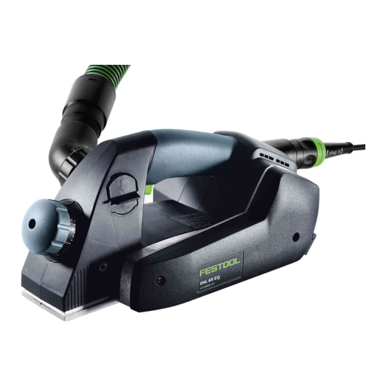 Festool EHL 65 EQ Manual De Instrucciones Original