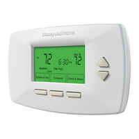 Honeywell RTH7500 Serie Manual De Uso