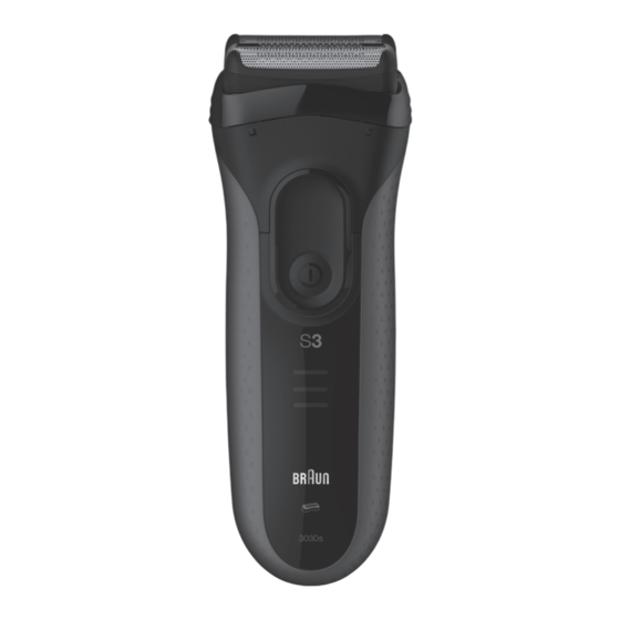 Braun 3 Serie Manual De Instrucciones
