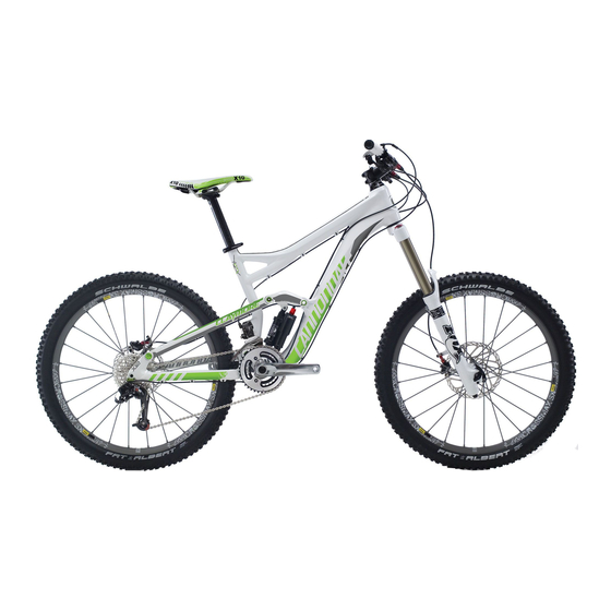 Cannondale CLAYMORE Manual Del Propietário