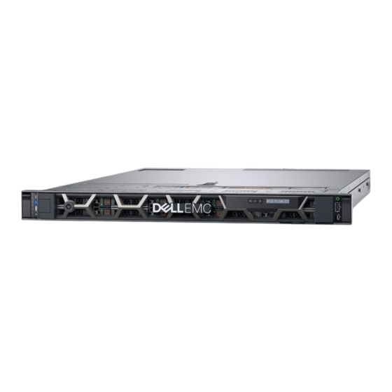 Dell EMC PowerEdge R640 Manual De Instalación Y Servicio