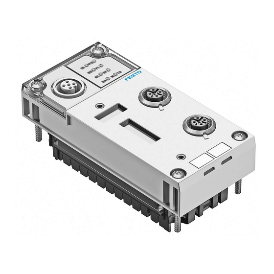 Festo P.BE-CPX-FB36-ES Manuales