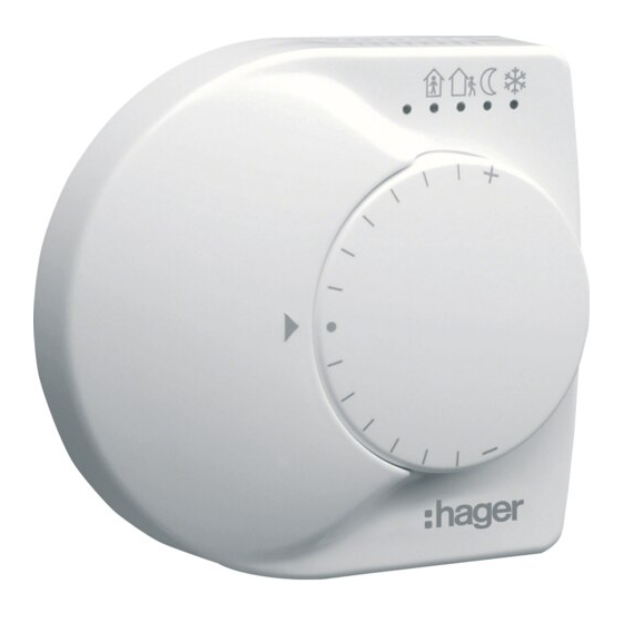 hager TX 320 Instrucciones De Uso