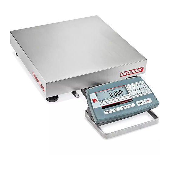 Uline OHAUS DEFENDER 5000 Manual Del Usuario