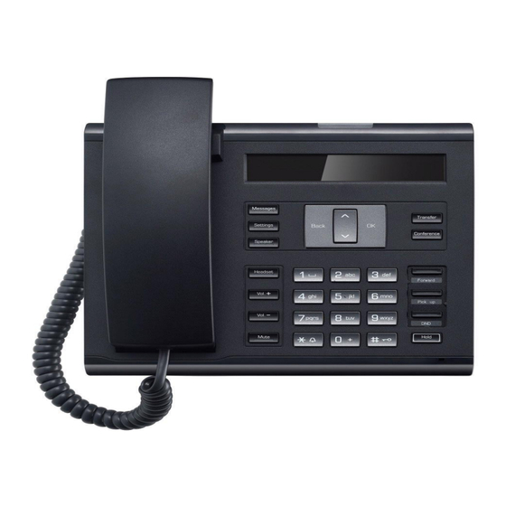 Unify OpenScape Desk IP 35G Manual Del Usuario