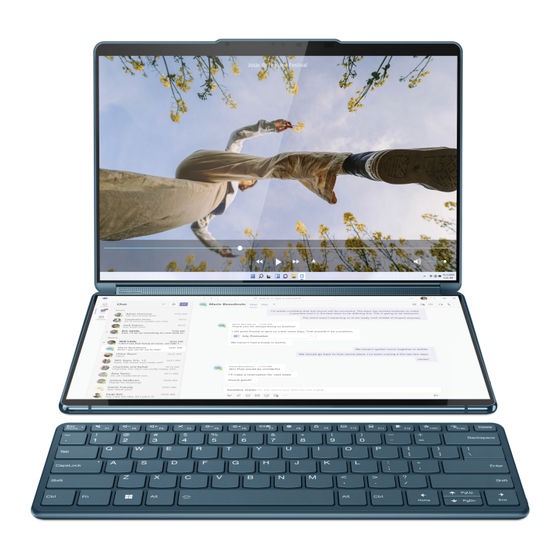 Lenovo Yoga Book 9i 13IRU8 Guia Del Usuario