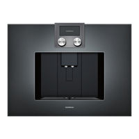 Gaggenau CMP 270 Instrucciones De Uso