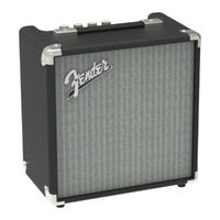 Fender Rumble 25 Manual De Instrucciones
