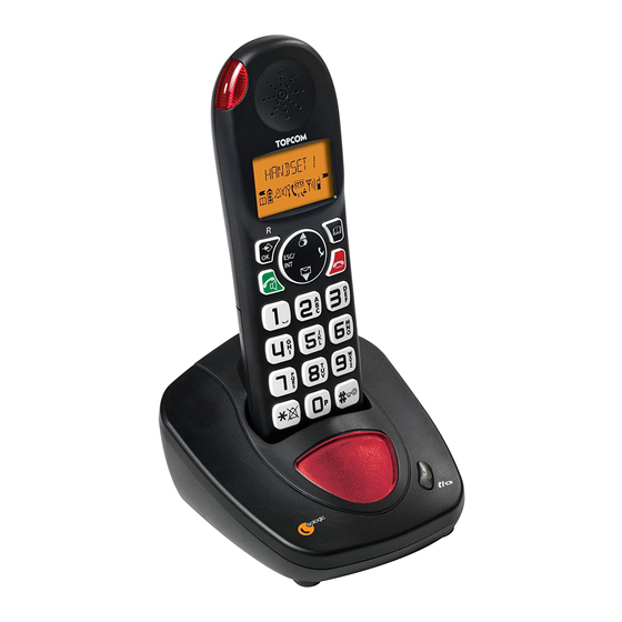 Topcom SOLOGIC B921 Guía Del Usuario Abreviada