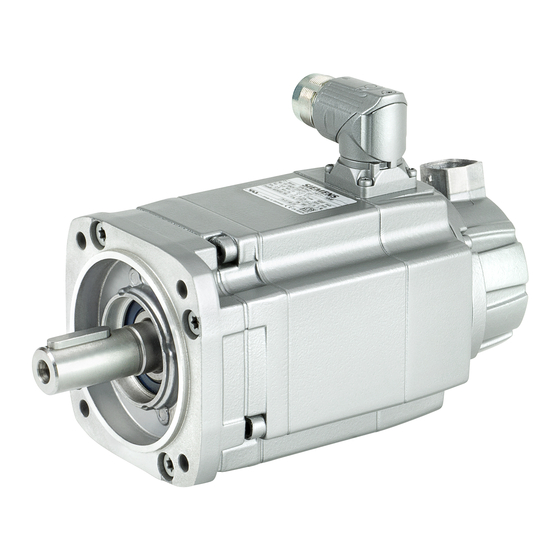 Siemens 1FK7 01. Manual De Instrucciones