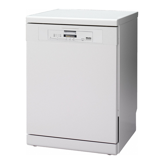 Miele professional PG 8080 Instrucciones De Manejo