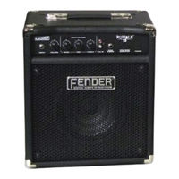 Fender Rumble 30 Instrucciones De Funcionamiento