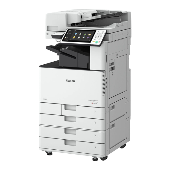 Canon Image Runner ADVANCE C3530i III Manuales