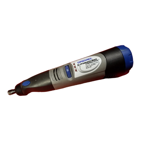 Dremel 10.8v litium-ion Manual De Usario