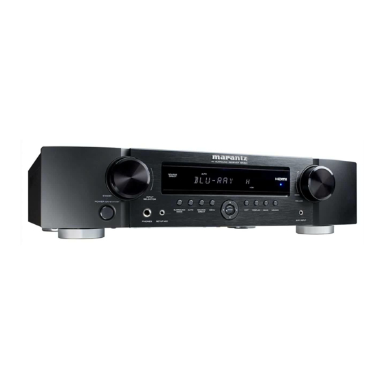Marantz NR1501 Manual Del Usario