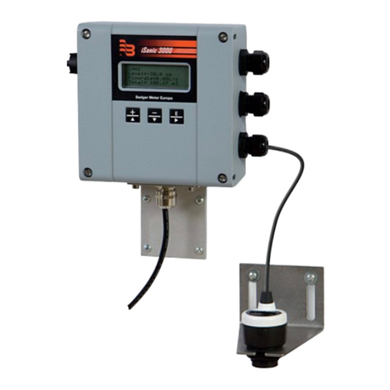 Badger Meter iSonic 3000 Manual Del Usuario