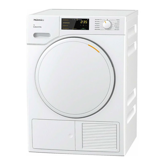 Miele TWD440WP Instrucciones De Manejo