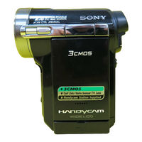 Sony HANDYCAM DCR-PC1000 Guía De Operaciónes