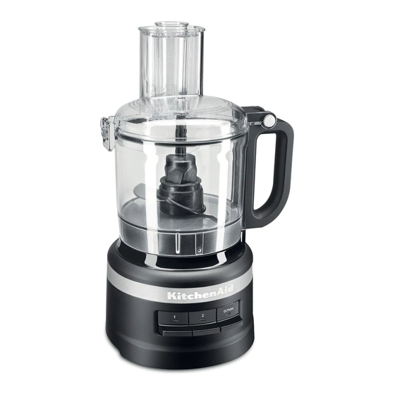 KitchenAid 5KFP0719 Manual Del Usuario