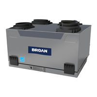 Broan ERV120T Manual De Usuario