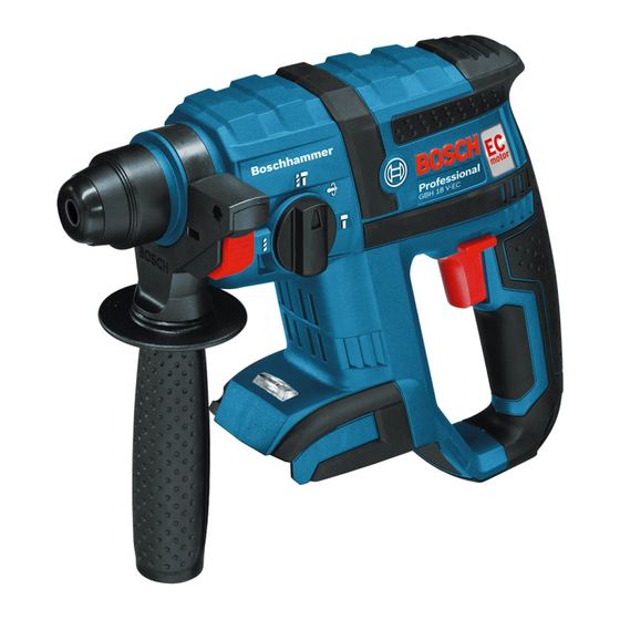 Bosch Professional GBH 18 V-EC Manual Original