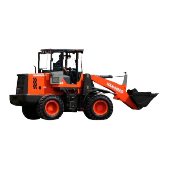 HANOMAG H148 Para El Usuario