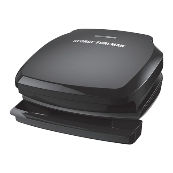 George Foreman GR320FB Manual De Uso Y Cuidado