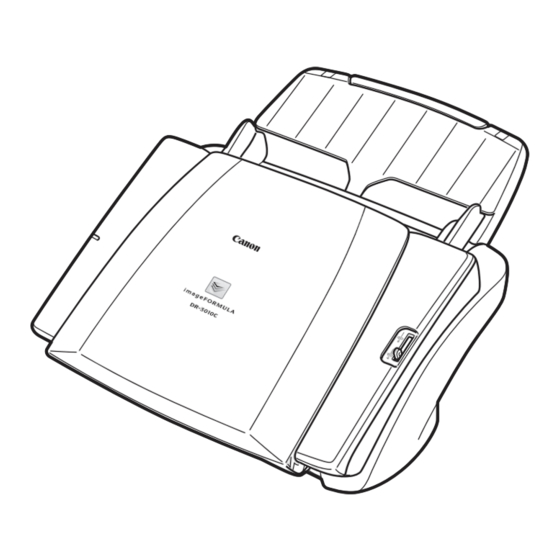Canon imageFORMULA DR-3010C Guía De Referencia