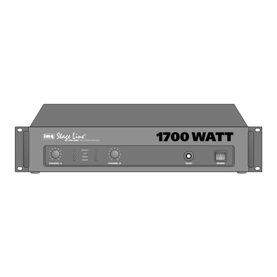 IMG STAGELINE STA-1200 Manual De Instrucciones