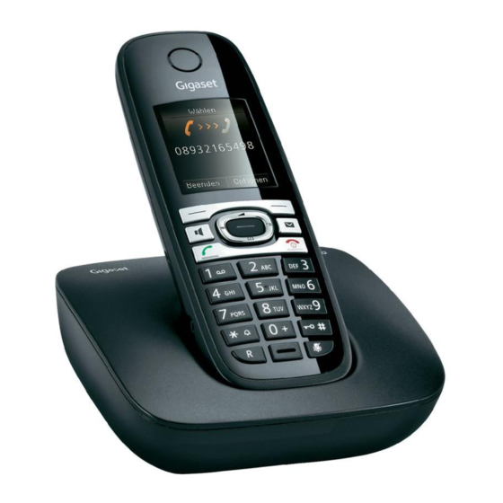 Gigaset C610 Instrucciones De Uso