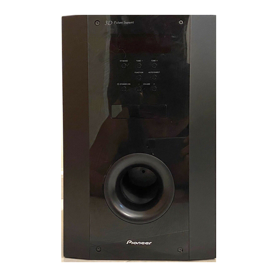 Pioneer HTP-710 Manual De Instrucciones