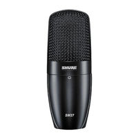 Shure SM27 Guia Del Usuario