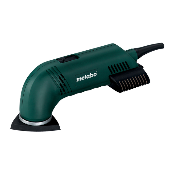 Metabo DSE 280 Intec Manual Original