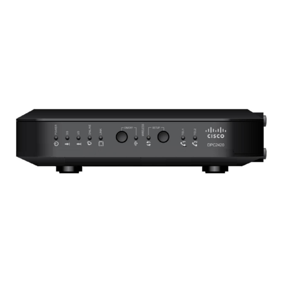 Cisco DPC2420R2 Guia Basica Del Usuario