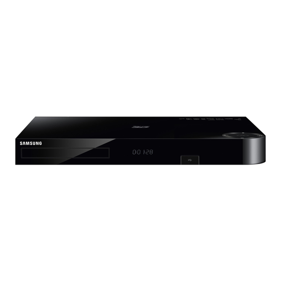 Samsung BD-H8500 Manual De Instrucciones